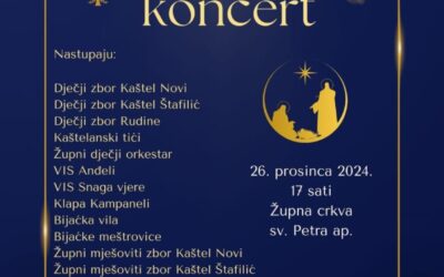 Božićni koncert u Kaštel Novom