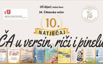 10. Međunarodni literarni, recitatorski i likovni natječaj ČA u versin, riči i pinelu