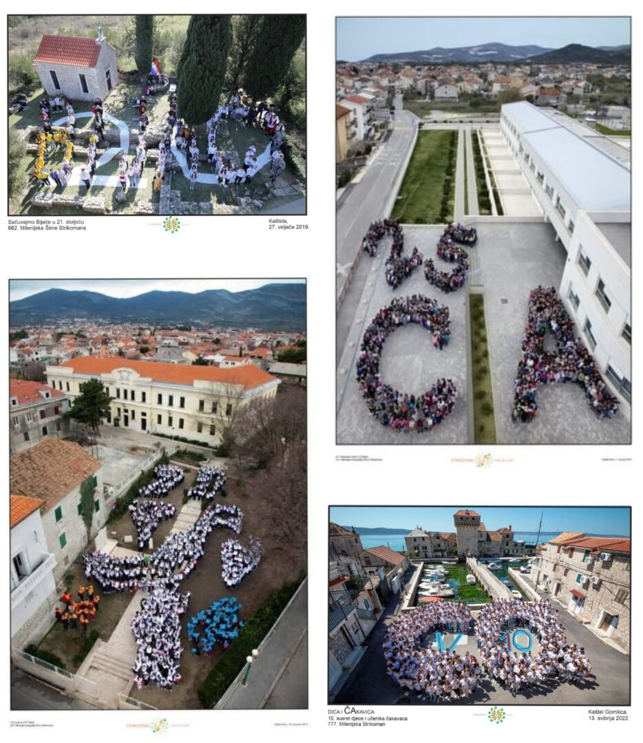 Snimanje Milenijske fotografije povodom 35. ČAkavske večeri