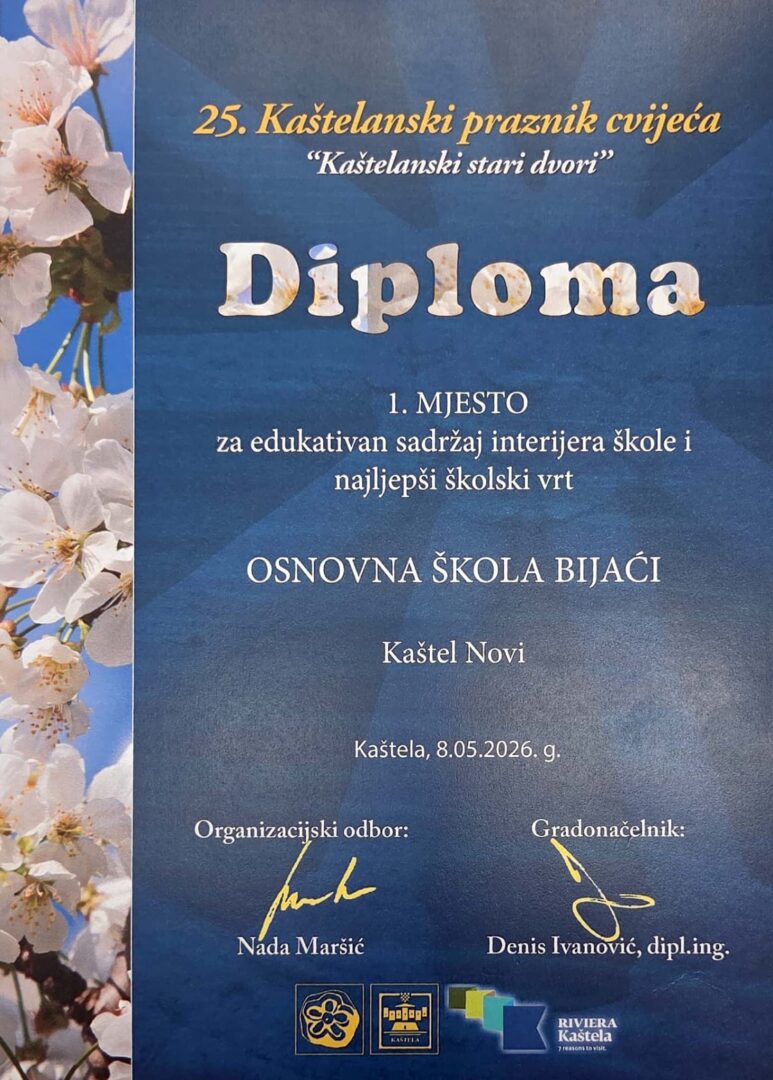 Bijaći opet imaju najljepši vrt!