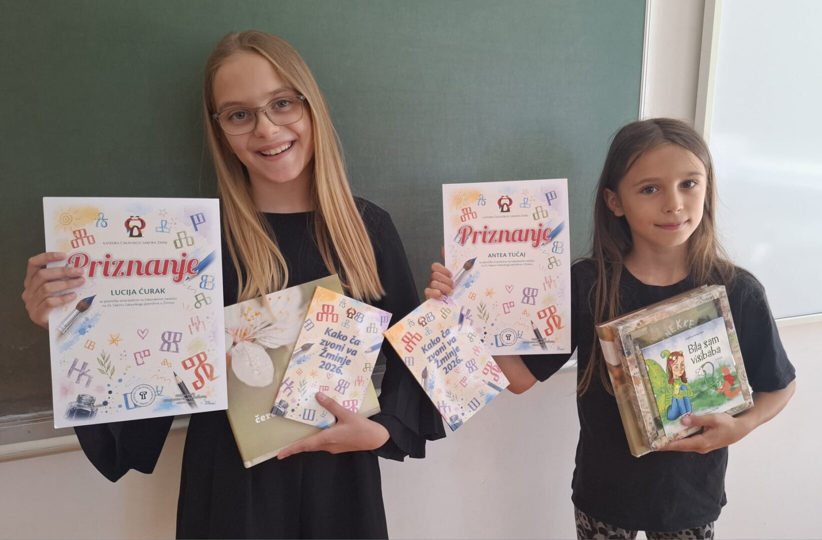 ANTEA I LUCIJA NAGRAĐENE NA 55. SABORU ČAKAVSKOG PJESNIŠTVA