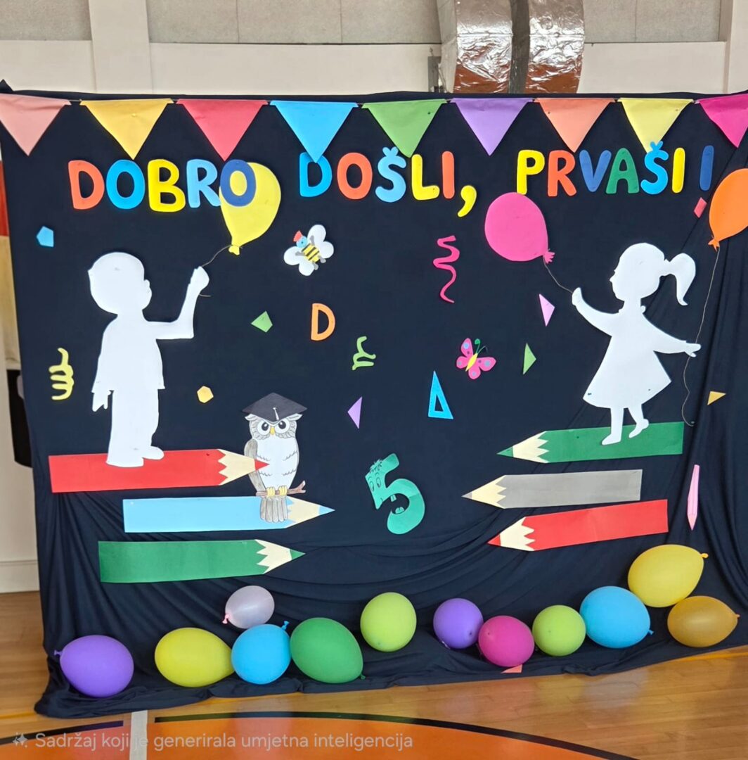 Dobro nam došli, naši prvašići!