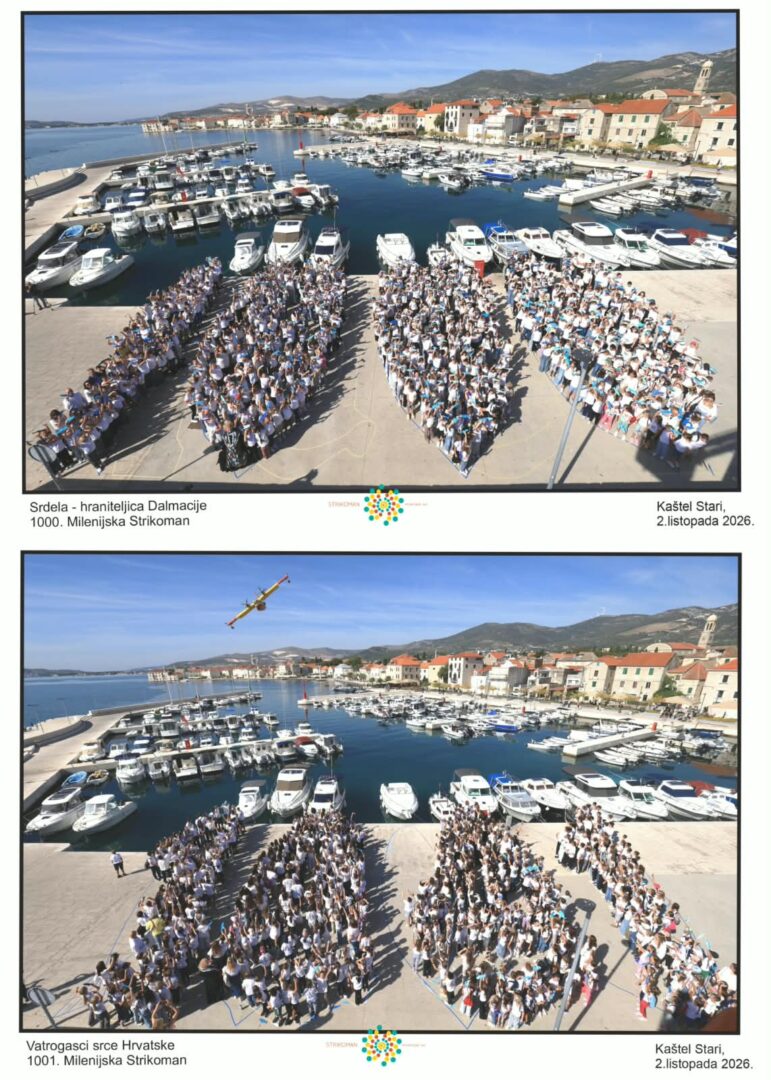 Jubilarna 1000. i 1001. Milenijska fotografija Šime Strikomana